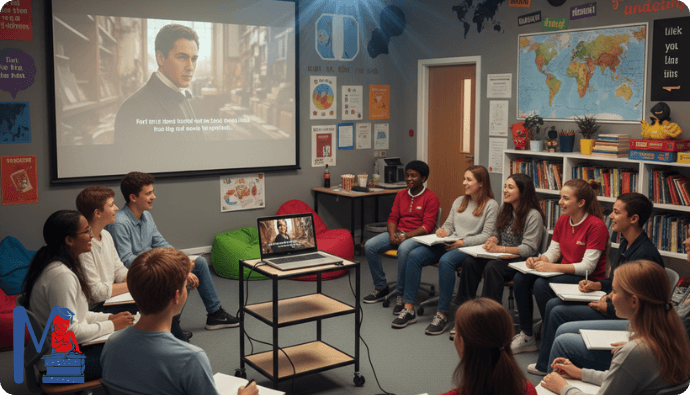 چگونه با دیدن فیلم انگلیسی یاد بگیریم